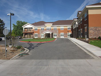 Sunny, Vista, Care, Center, Colorado Springs, Colorado, exterior view 2